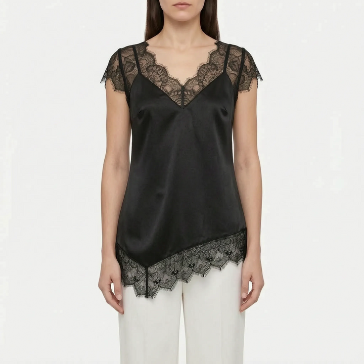Asymetryczny elegancki top - Connie