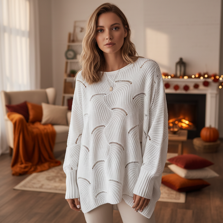 Asymetryczny sweter - Alicia