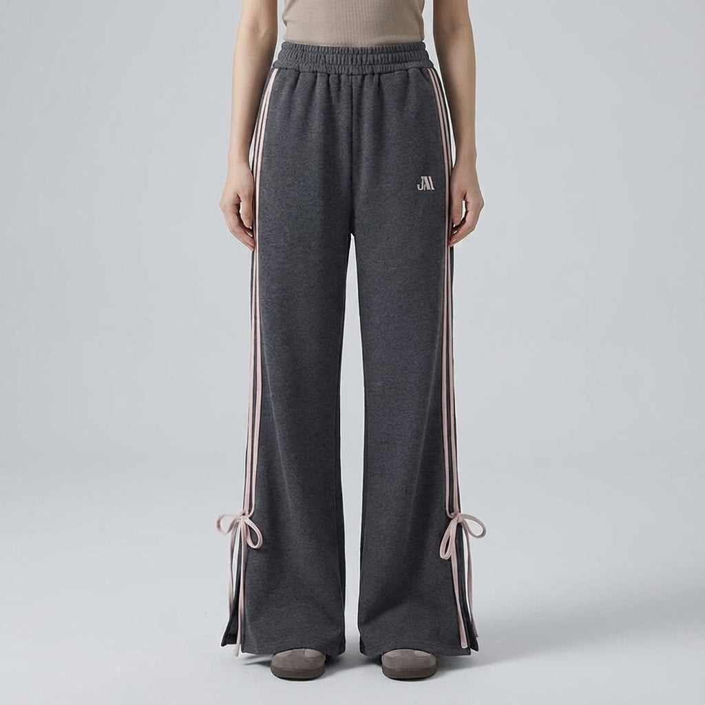 Spodnie treningowe z poliestru athleisure - Tina