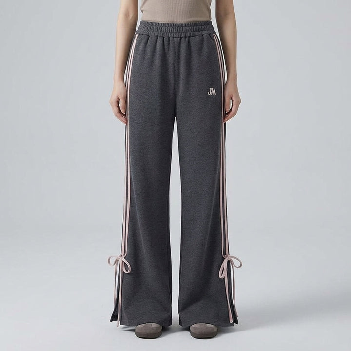 Spodnie treningowe z poliestru athleisure - Tina