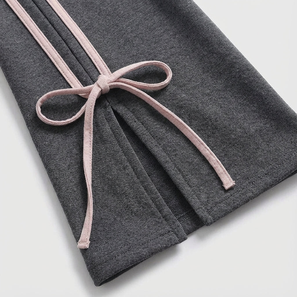 Spodnie treningowe z poliestru athleisure - Tina