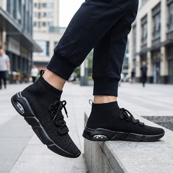 Oddychające buty biegowe z dzianiny - Curtis