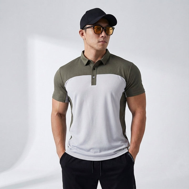 Oddychająca koszulka sportowa polo - Trent