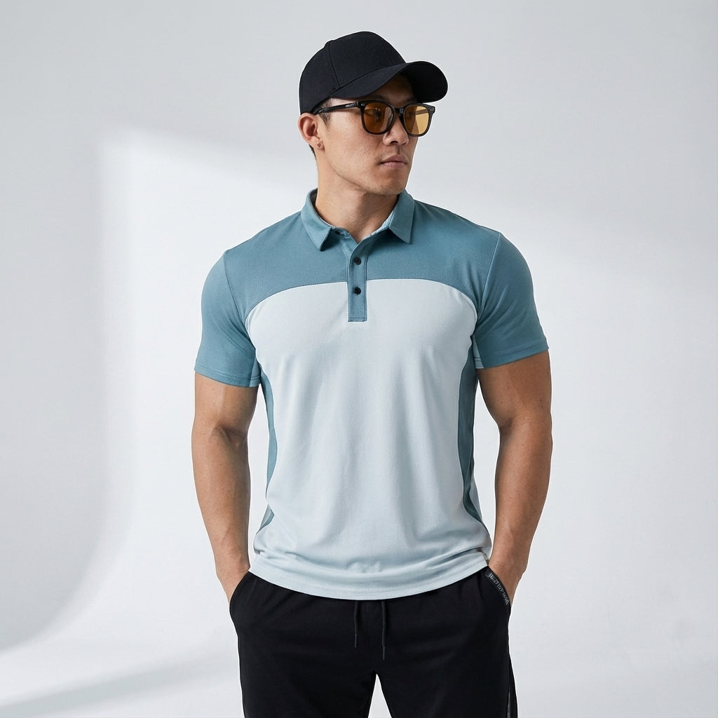 Oddychająca koszulka sportowa polo - Trent