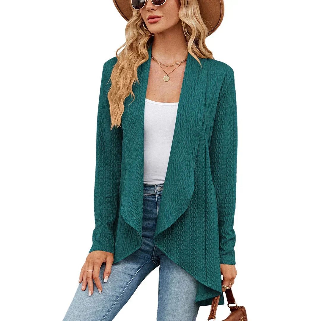 Sweter damski z dzianiny o luźnym kroju – Aurora