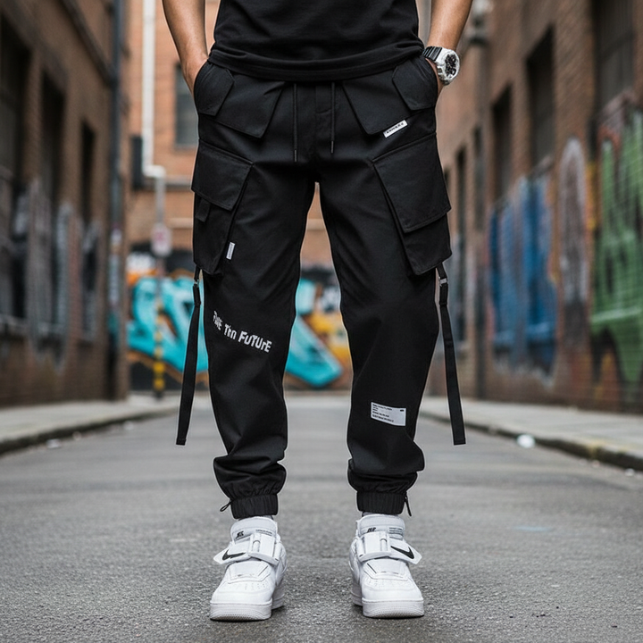 Wygodne spodnie cargo hip-hop - Alex