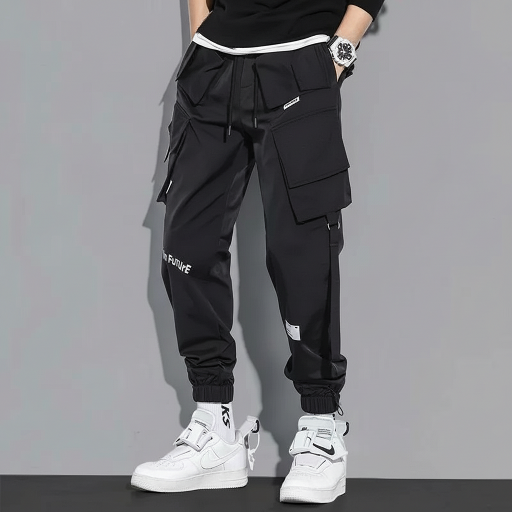 Wygodne spodnie cargo hip-hop - Alex