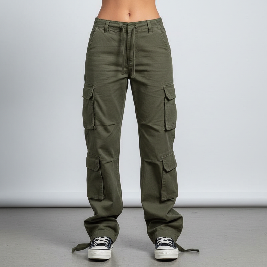 Wygodne spodnie cargo - Mila