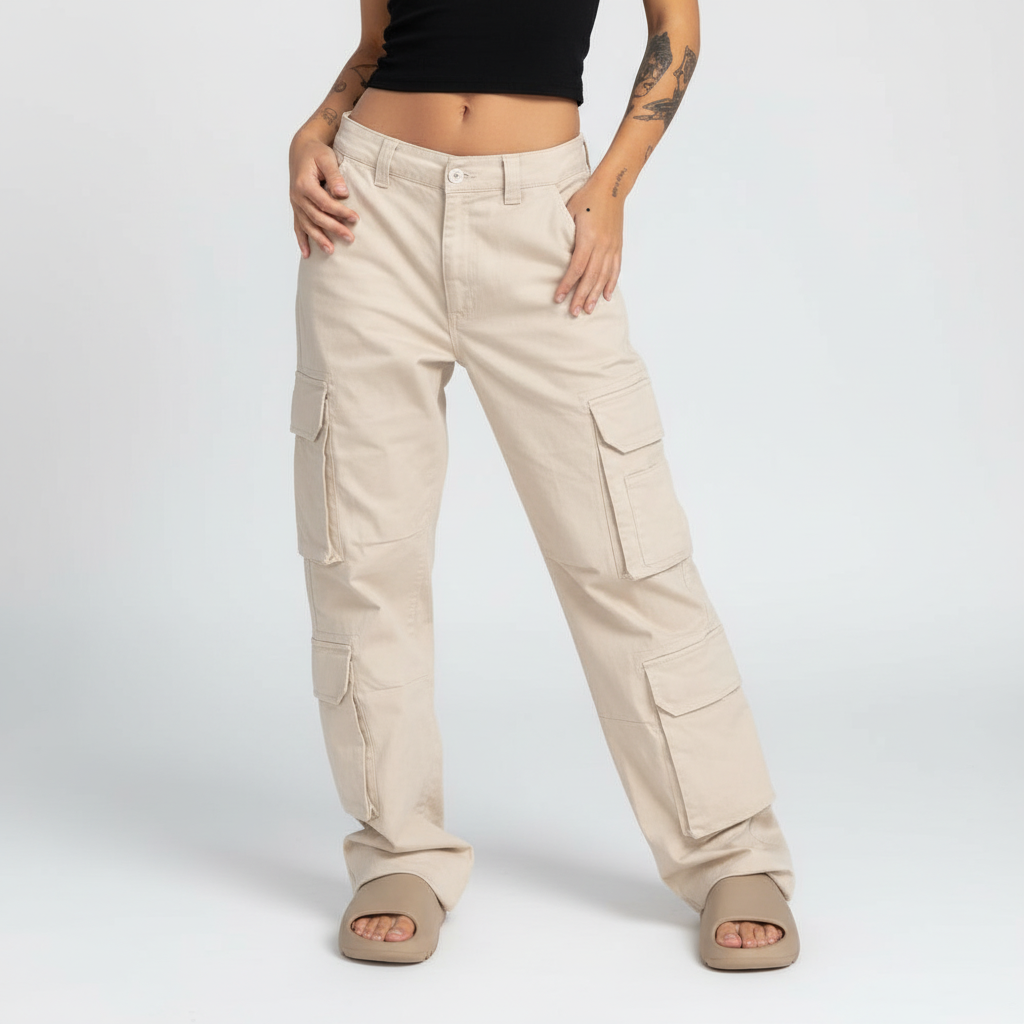 Wygodne spodnie cargo - Mila
