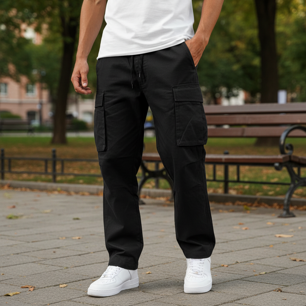 Wygodne joggery cargo - Harald