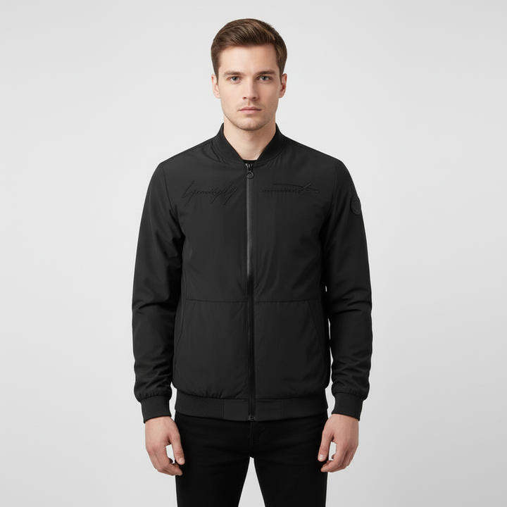 Haftowana kurtka typu bomber - Silas