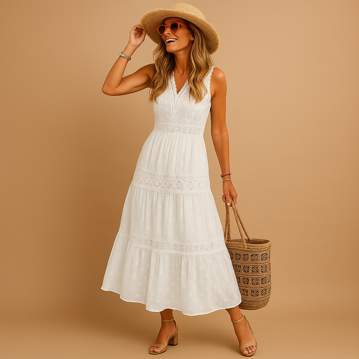 Kaminski | Boho letnia sukienka damska w stylu Ibiza | Izabela