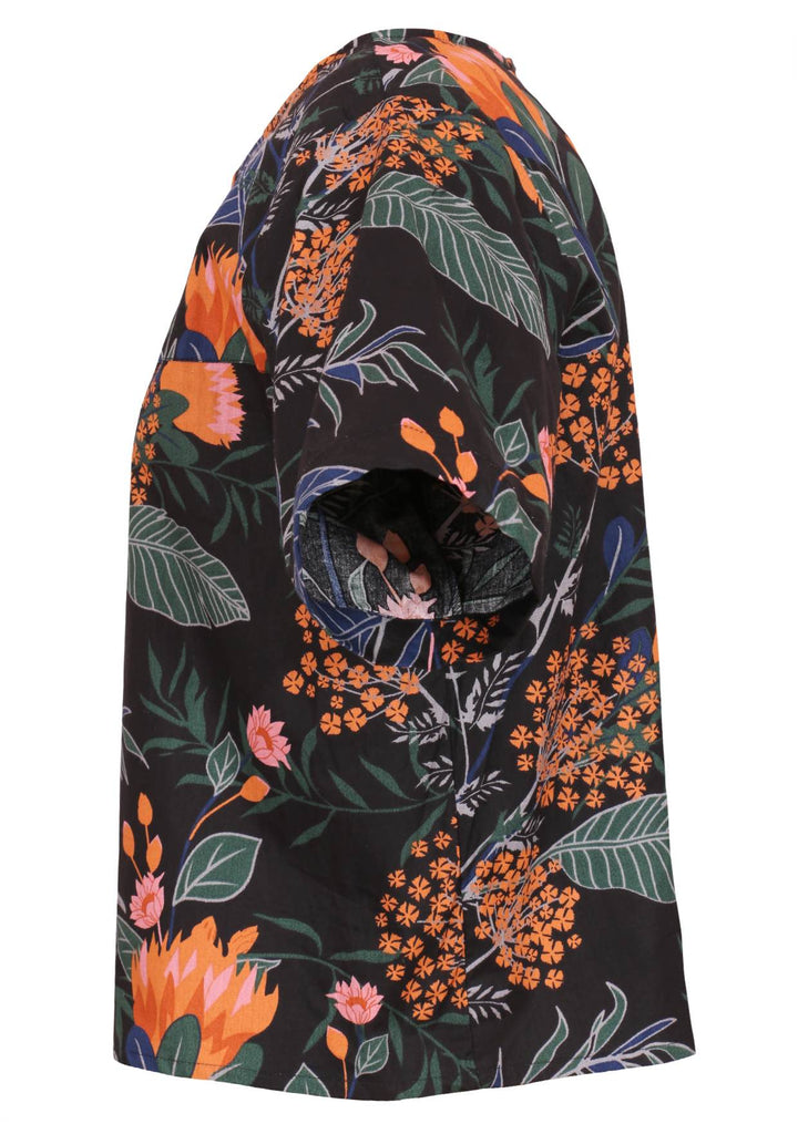 Koszulka z motywem botanicznym - Josy
