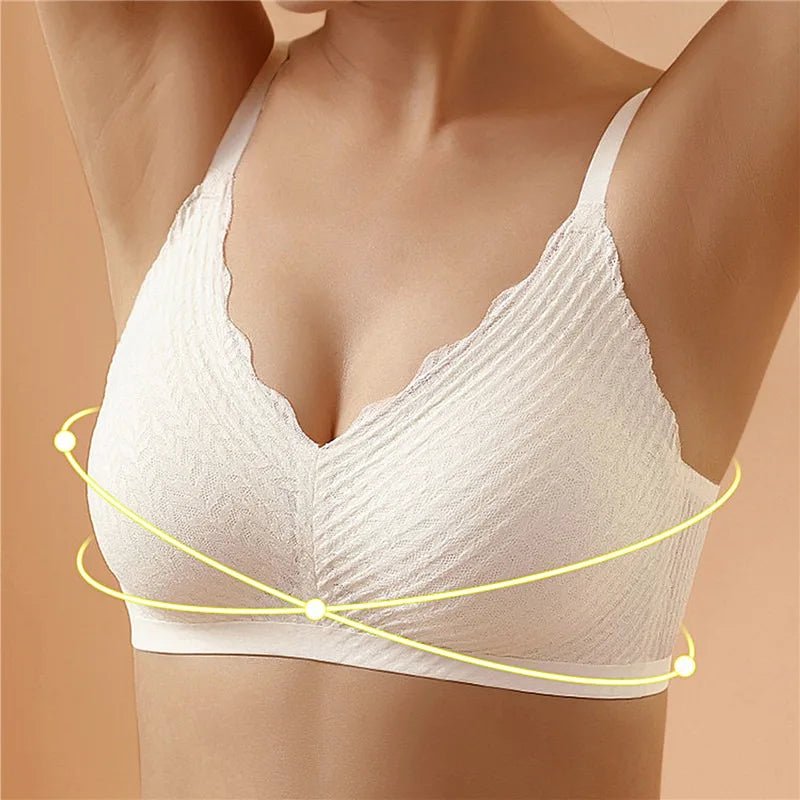 Komfortowy bralette bez fiszbin - Leah
