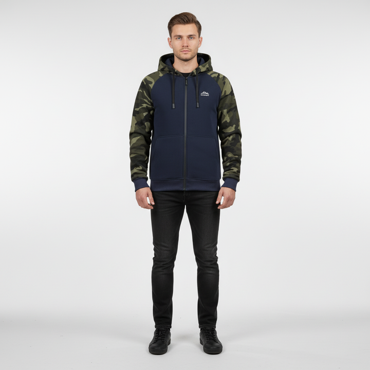 Camo Fleecejacke dla mężczyzn - Dominik