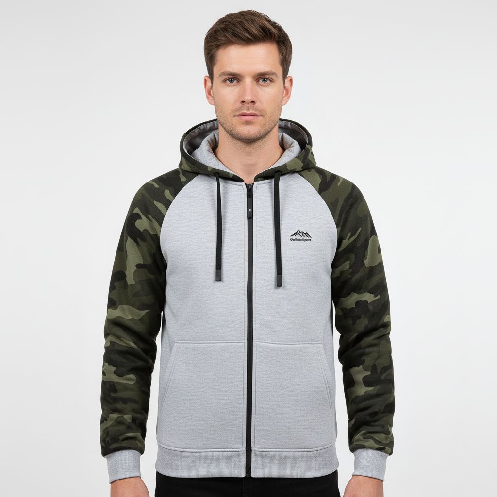 Camo Fleecejacke dla mężczyzn - Dominik