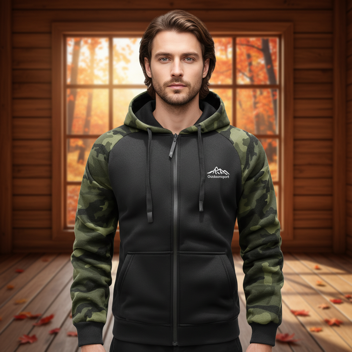 Camo Fleecejacke dla mężczyzn - Dominik