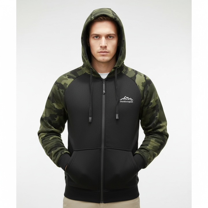 Camo Fleecejacke dla mężczyzn - Dominik