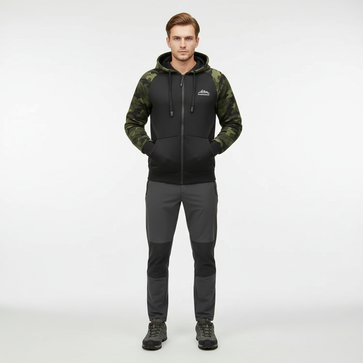 Camo Fleecejacke dla mężczyzn - Dominik