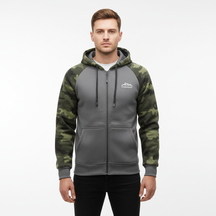 Camo Fleecejacke dla mężczyzn - Dominik
