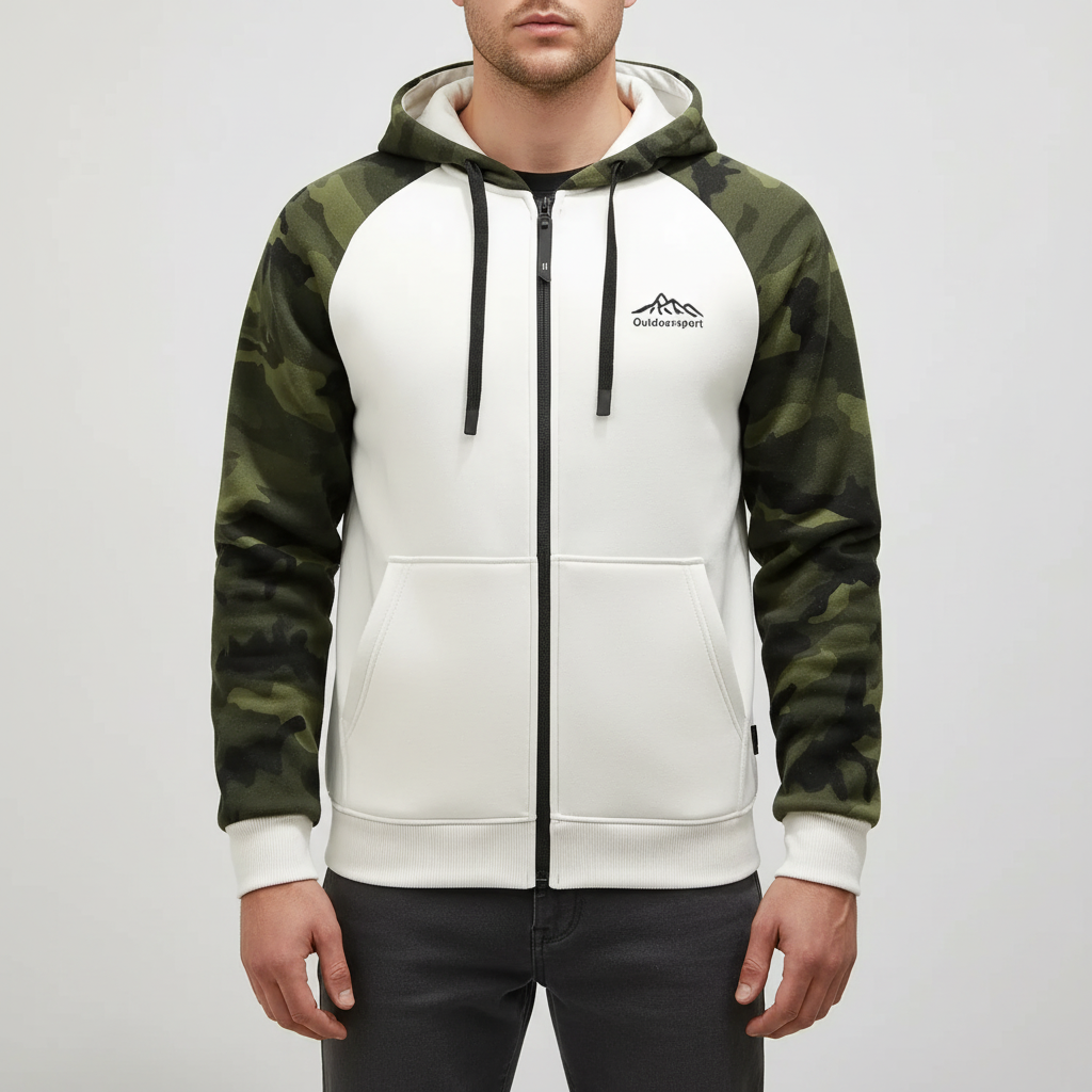 Camo Fleecejacke dla mężczyzn - Dominik