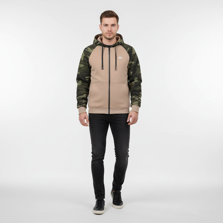 Camo Fleecejacke dla mężczyzn - Dominik