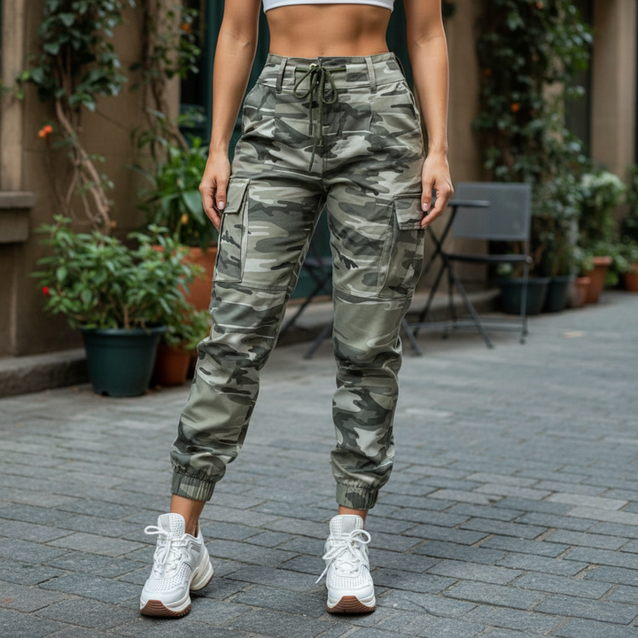 Cargo-Spodnie z kieszeniami - Annemarie