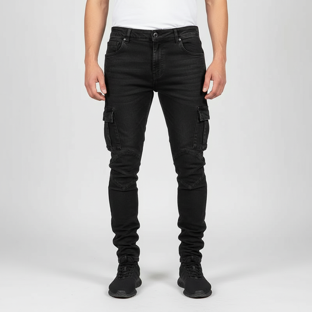 Cargo-Jeans z kieszeniami - Trevor