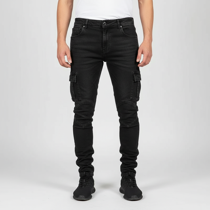 Cargo-Jeans z kieszeniami - Trevor