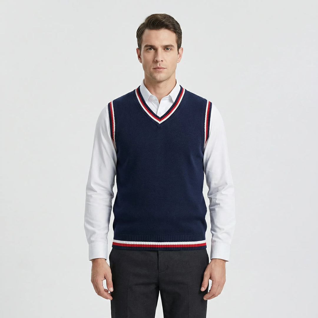 Kamizelka w stylu casual college - Sami