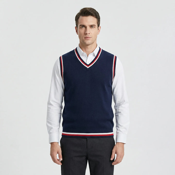Kamizelka w stylu casual college - Sami