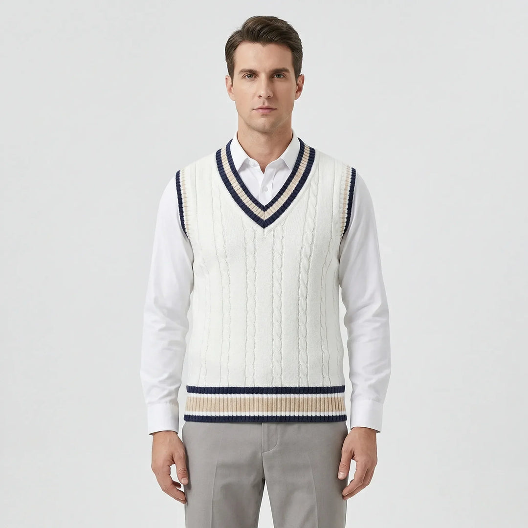 Kamizelka w stylu casual college - Sami