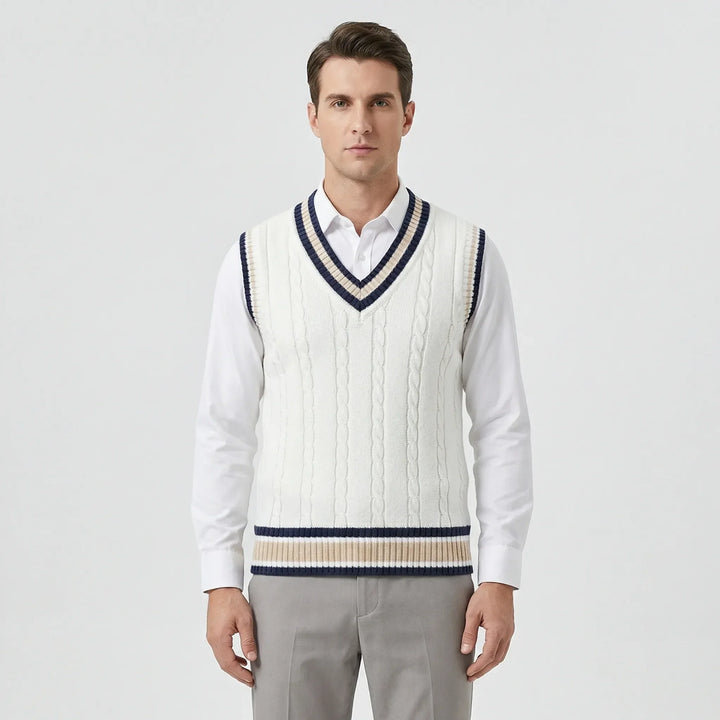 Kamizelka w stylu casual college - Sami