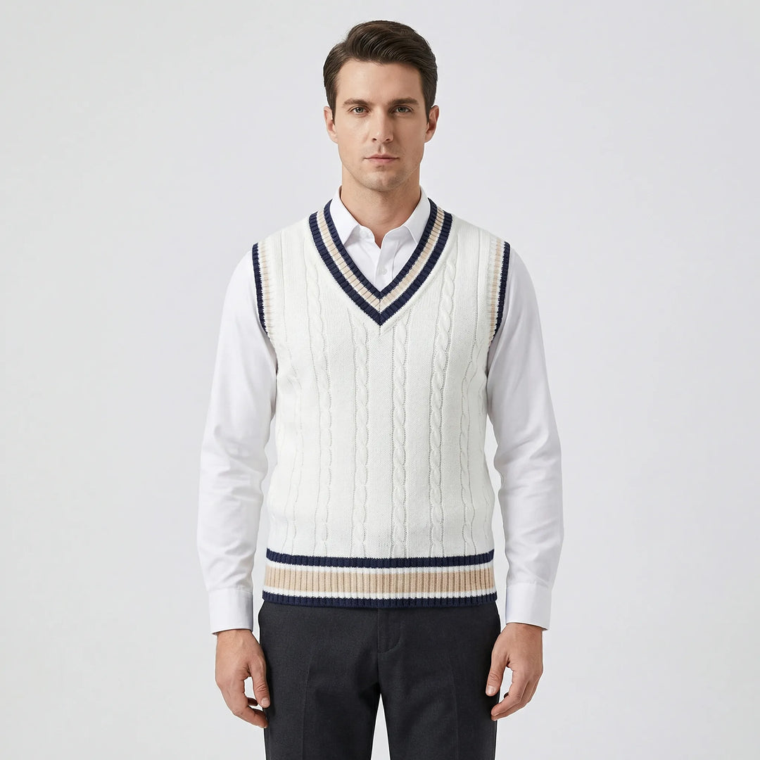 Kamizelka w stylu casual college - Sami