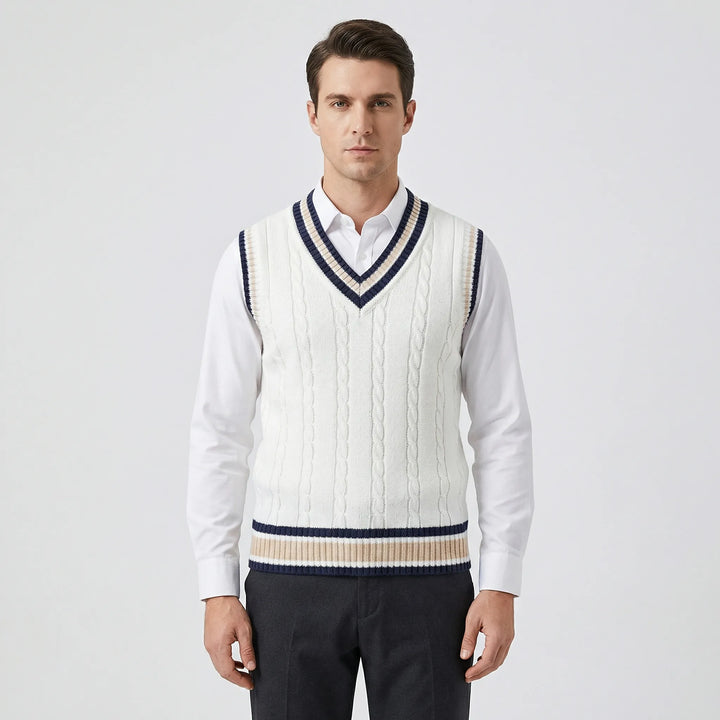 Kamizelka w stylu casual college - Sami