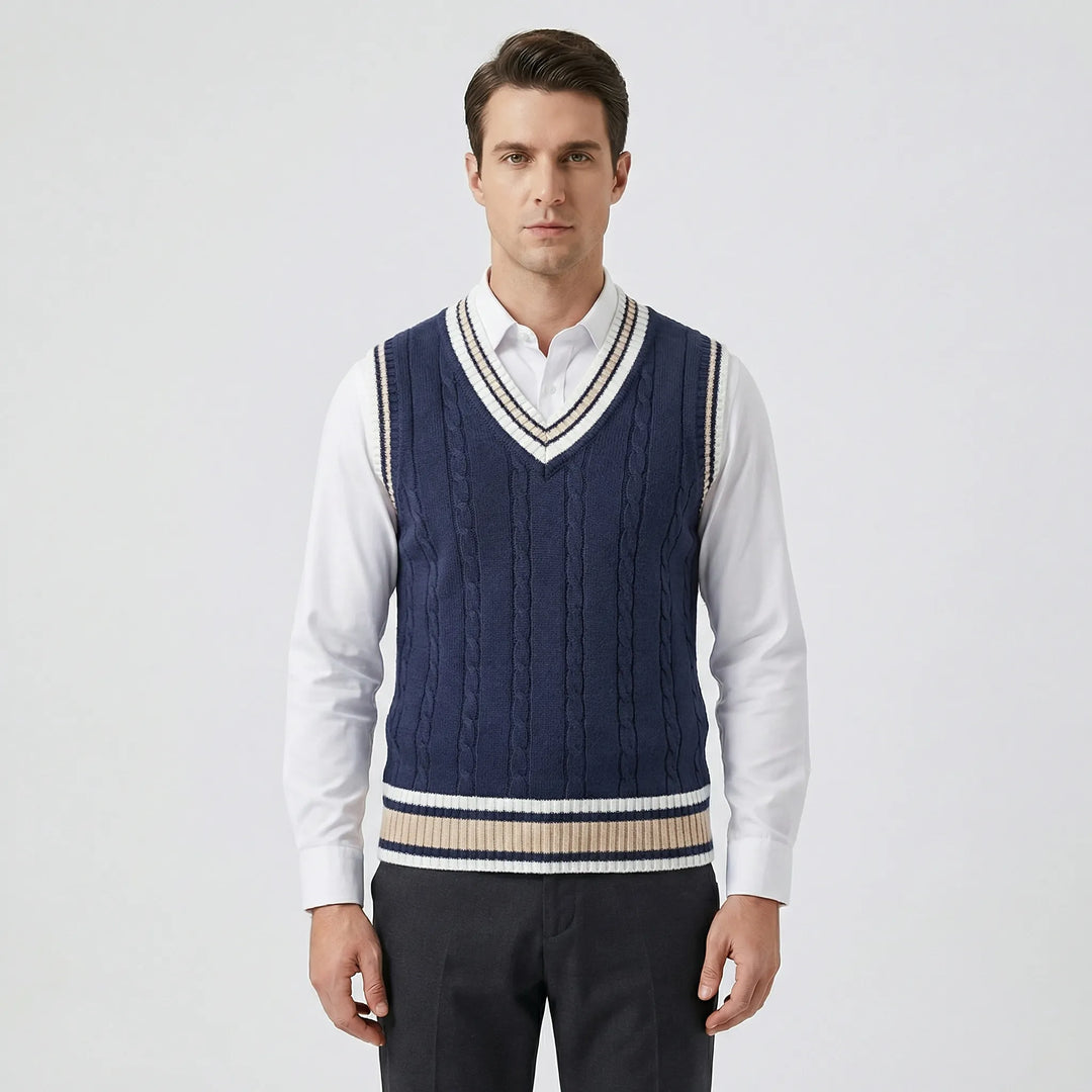 Kamizelka w stylu casual college - Sami