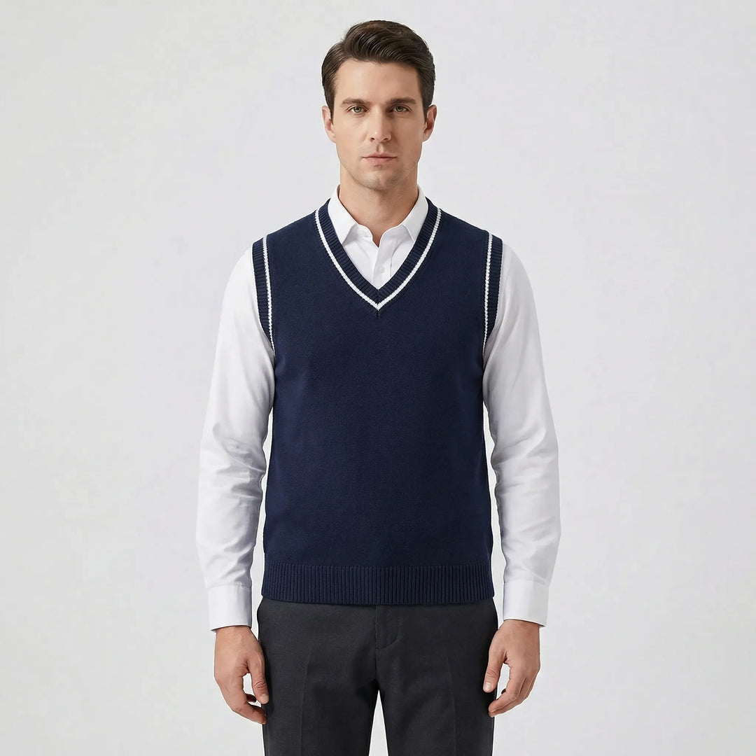 Kamizelka w stylu casual college - Sami
