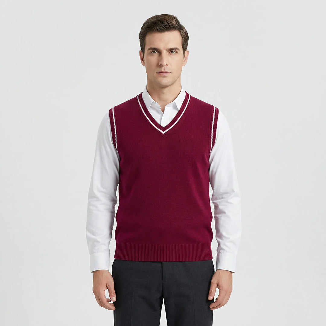 Kamizelka w stylu casual college - Sami