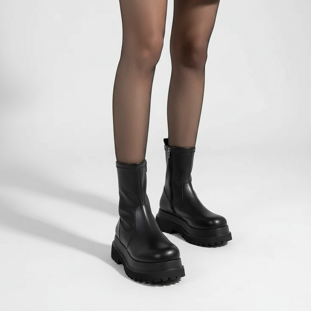Chelsea-buty z platformą - Antonia
