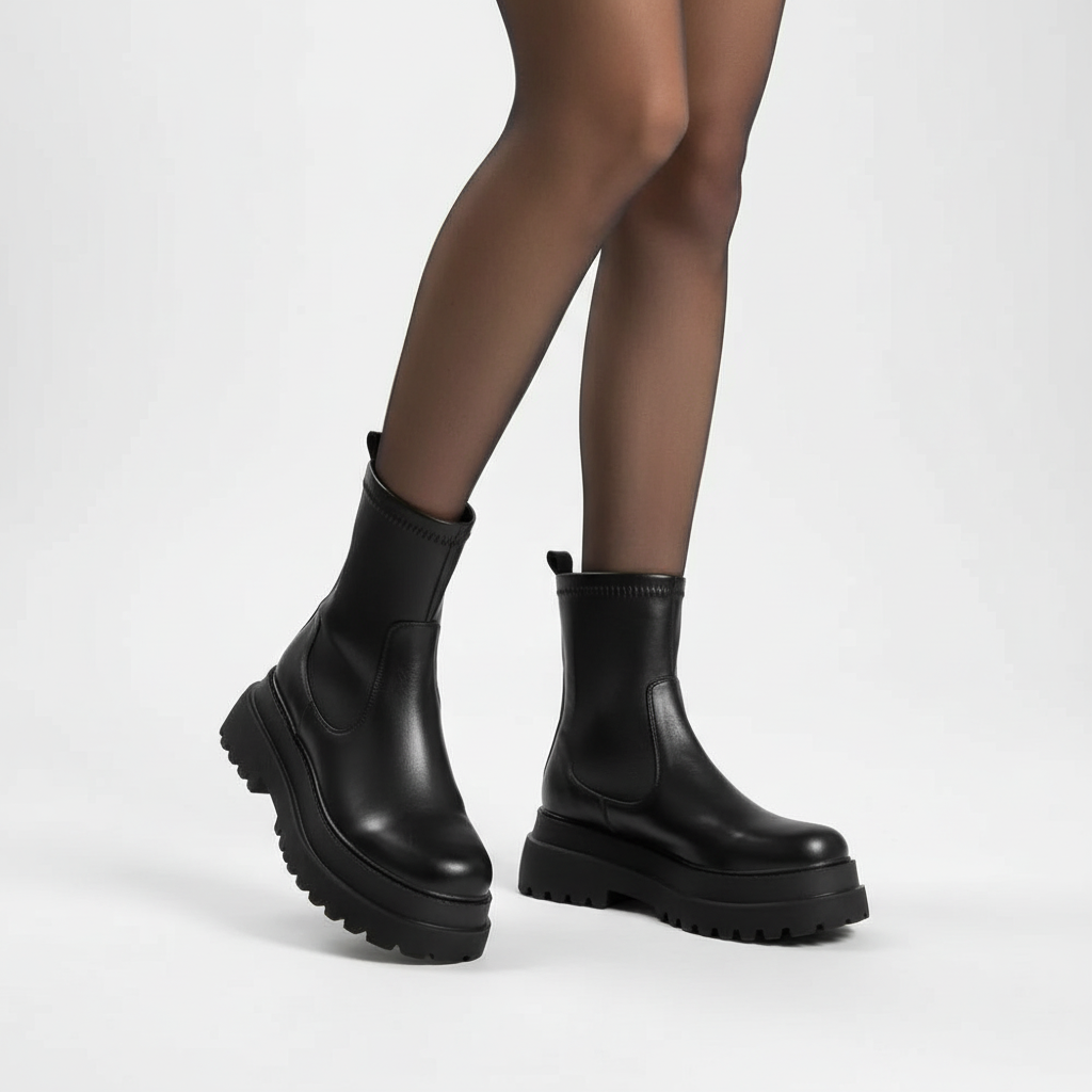 Chelsea-buty z platformą - Antonia