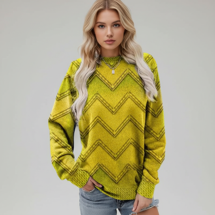 Sweter w wzórChevron - Isabella
