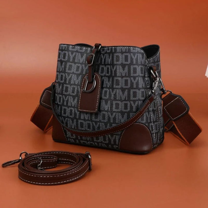 Elegancka Skórzana Torba Na Ramię