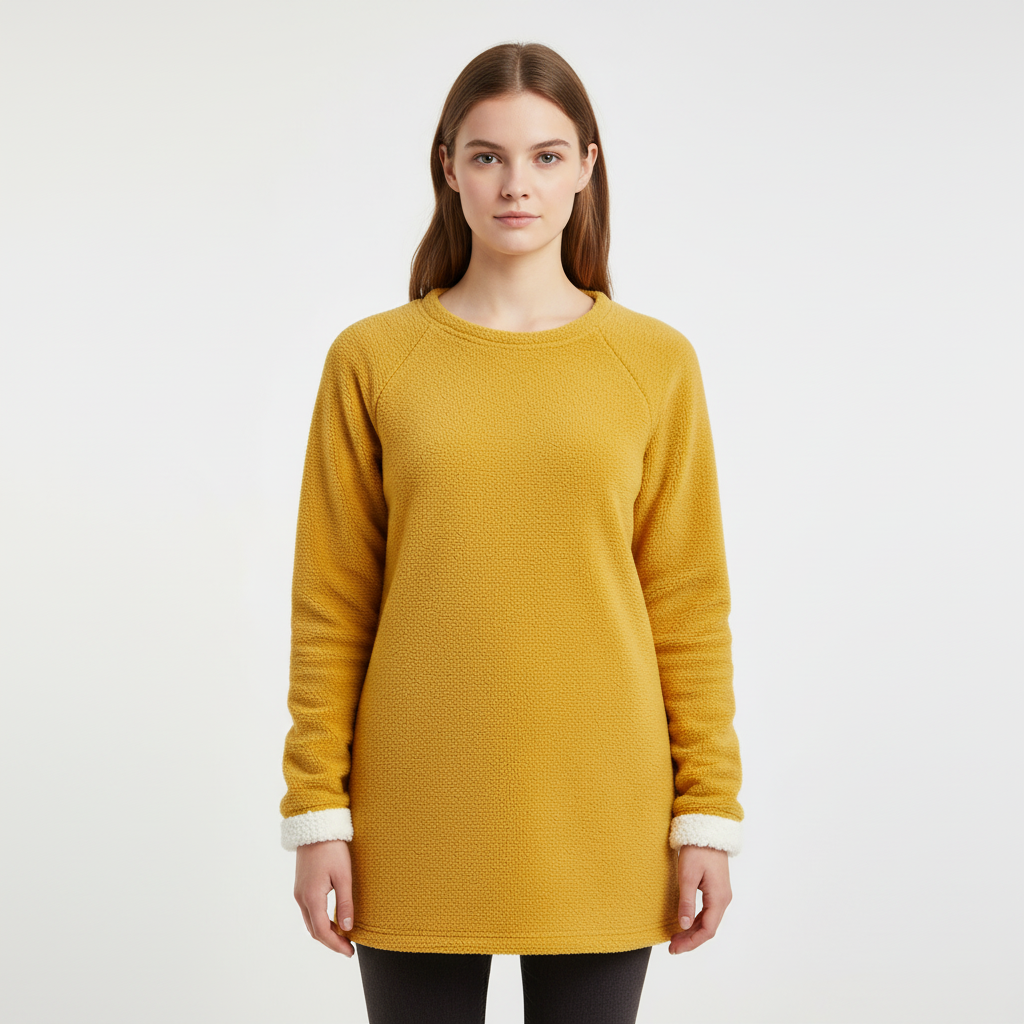 Damski polarowy sweter - Brigitte
