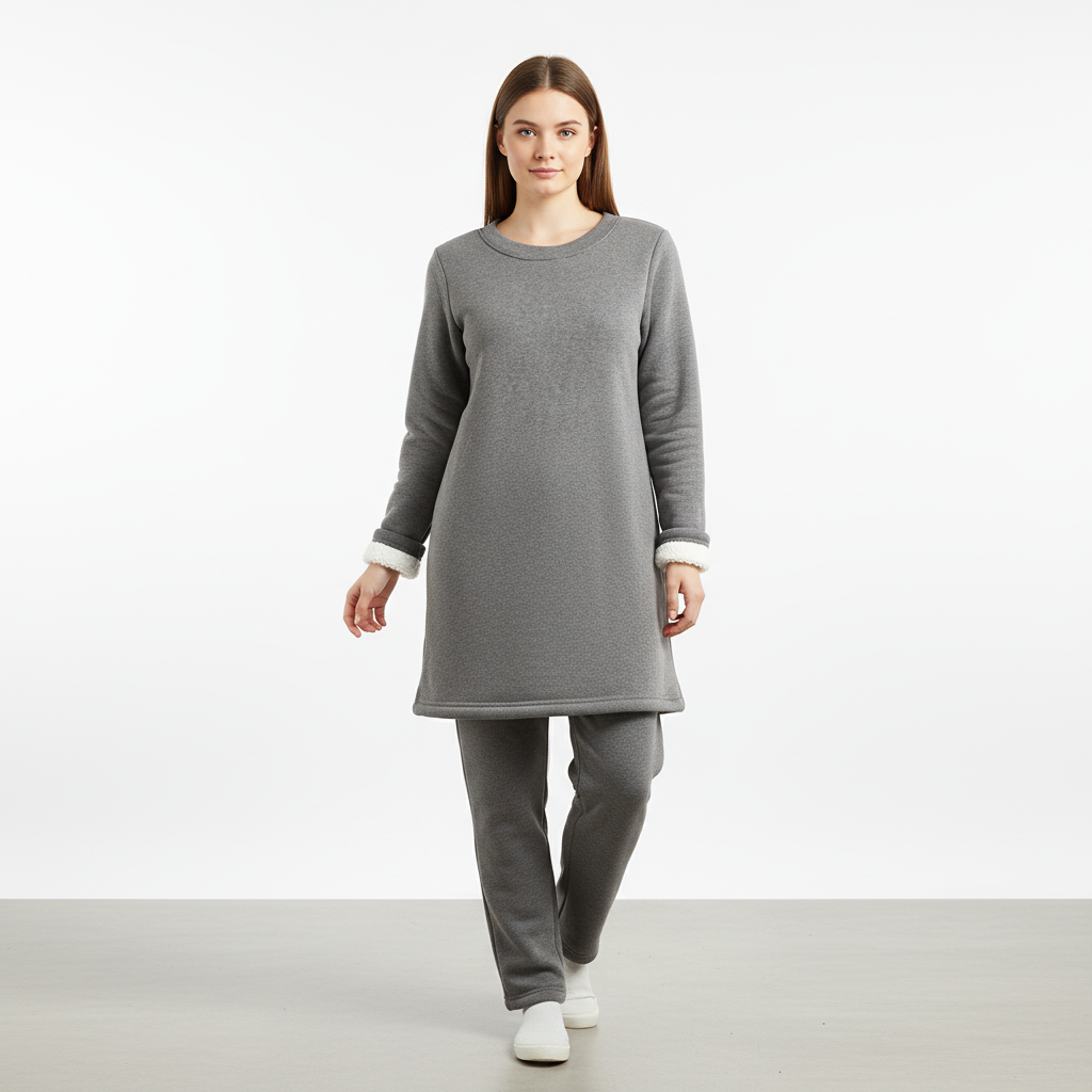 Damski polarowy sweter - Brigitte
