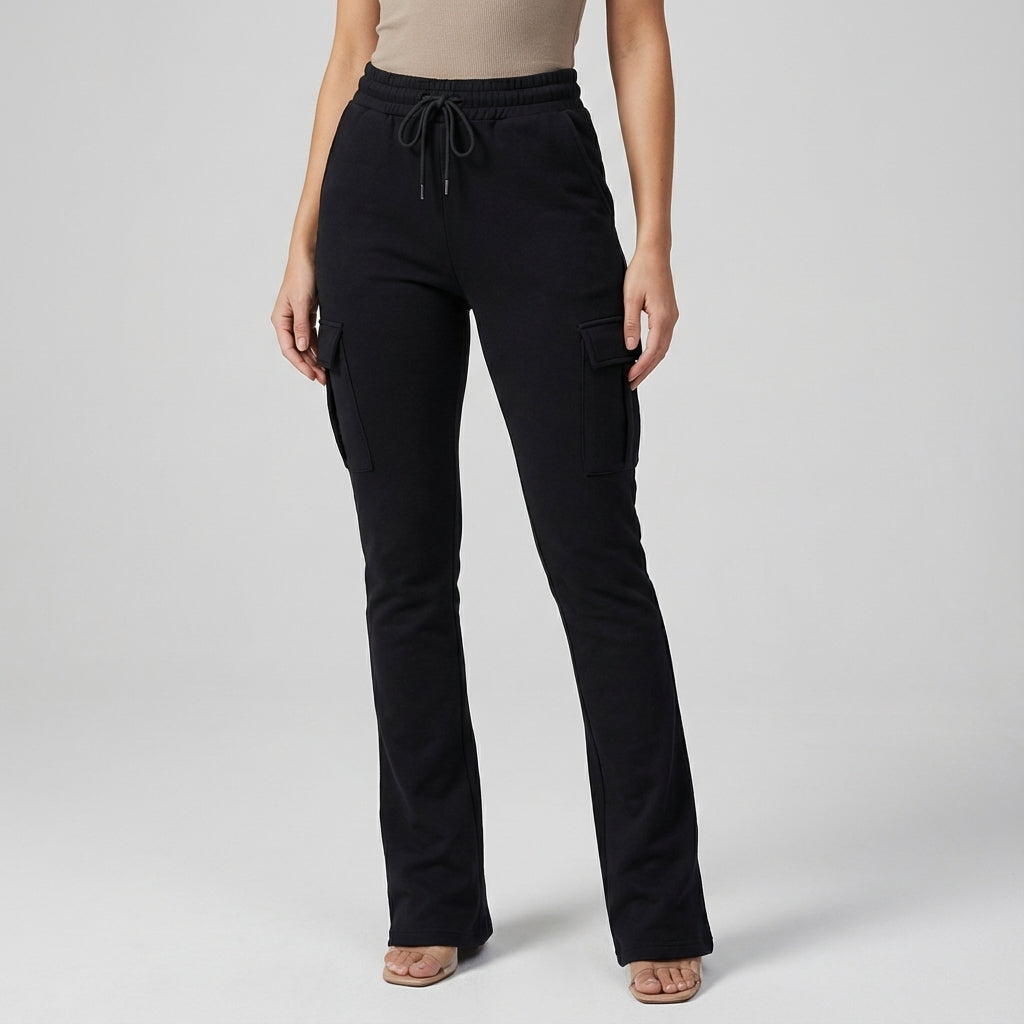 Damskie spodnie joggery Cargo - Avery