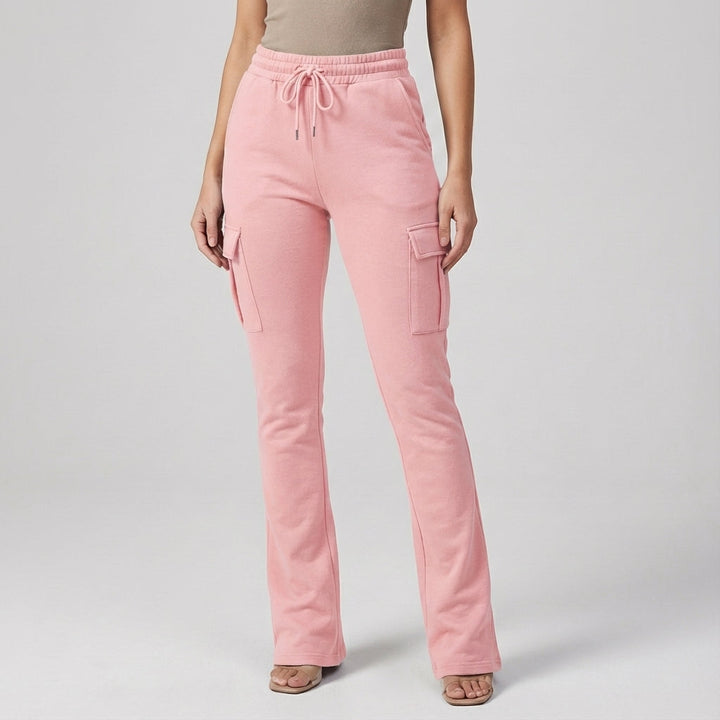 Damskie spodnie joggery Cargo - Avery