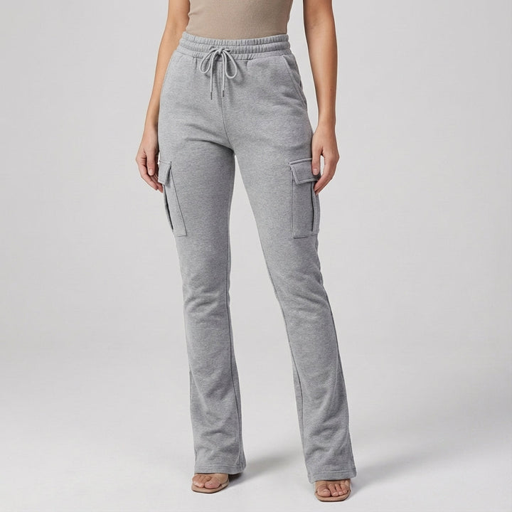 Damskie spodnie joggery Cargo - Avery