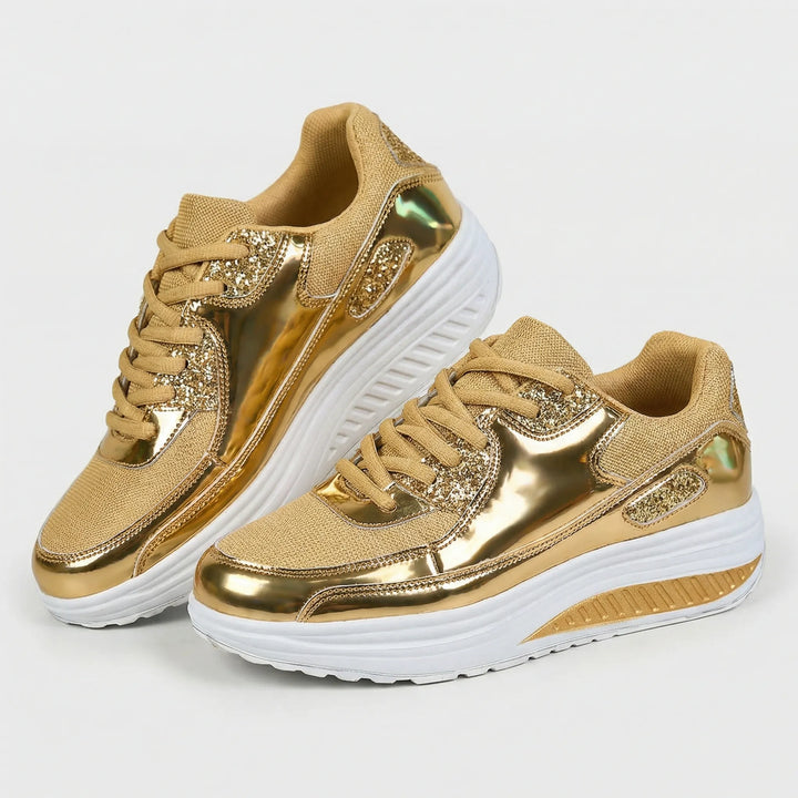 Damskie ortopedyczne sneakersy - Leonora
