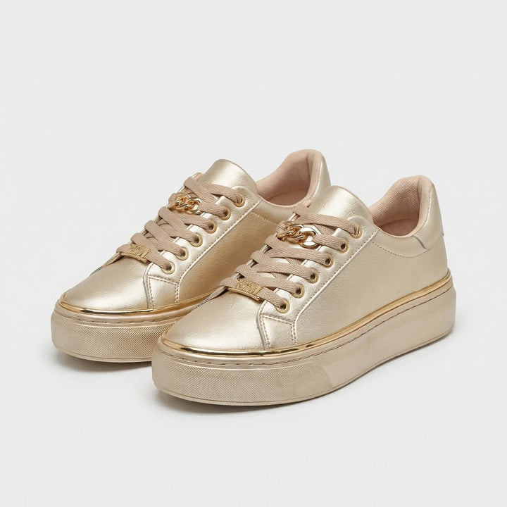Damskie sneakersy na platformie - Tamia