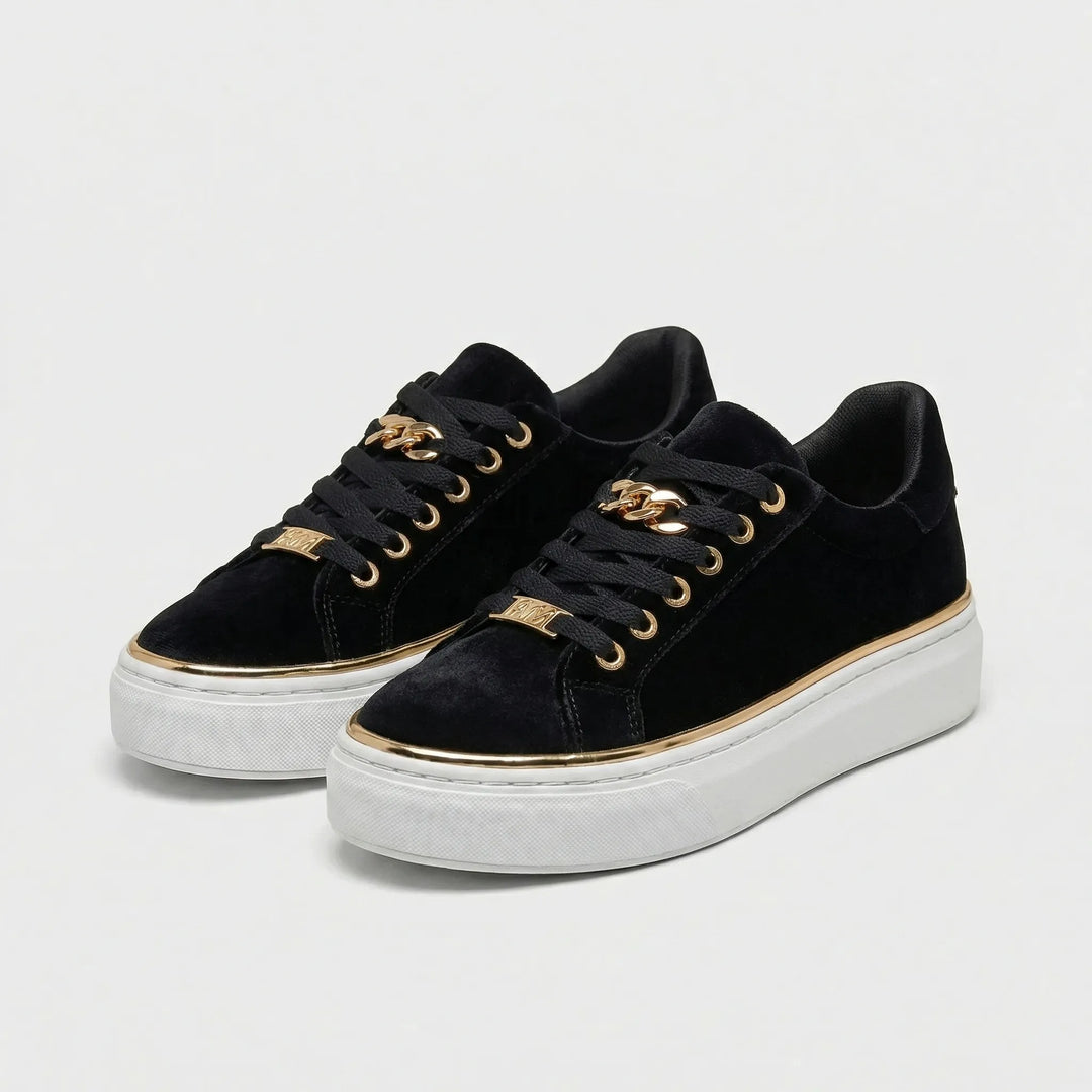 Damskie sneakersy na platformie - Tamia